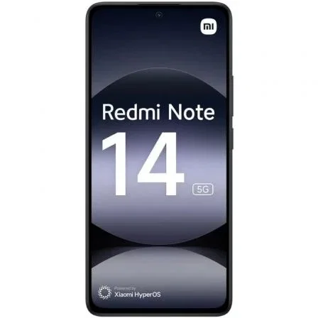 Xiaomi Smartphone Redmi Note 14 5G 6GB RAM 128GB Pantalla 6.67" AMOLED 120Hz 108MP Negro MZB0INWEU Xiaomi Smartphone Redmi Note 14 5G 6GB RAM 128GB Pantalla 6.67" AMOLED 120Hz 108MP Negro MZB0INWEU